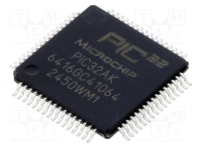 Microcontroler PIC 64kB 200MHz 3-3,6V SMD TQFP64 Microchip foto