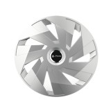Set 4 capace roti Cu Inel Cromat Vector pentru gama auto Matiz