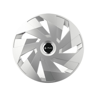 Set 4 capace roti Cu Inel Cromat Vector pentru gama auto Matiz foto