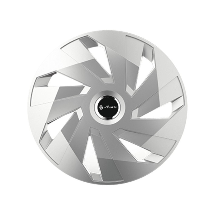 Set 4 capace roti Cu Inel Cromat Vector pentru gama auto Matiz