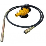 Vibrator beton MVE-2 STRONG cu ax flexibil de imersie MVS de 6m cu cap de vibrare 38mm si alimentare 230V