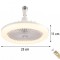 Lampă LED cu Ventilator - 5