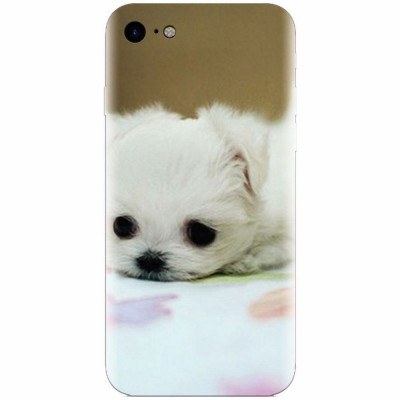 Husa silicon pentru Apple Iphone 6 Plus, Puppies 001 foto