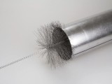 Perie pentru curățarea țevii de sobă Westfalia, s&acirc;rmă de oțel, 150 mm, 2 m