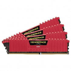 Memorie Corsair Vengeance LPX Red 32GB DDR4 2400 MHz CL14 Quad Channel Kit foto