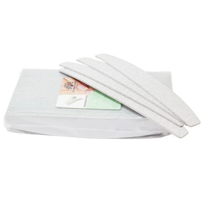 Set 50 rezerve pile pentru baza metalica Global Fashion, semiluna, granulatie 180 foto