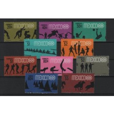 Mexic 1968 - Jocurile Olimpice, sport, serie neuzata