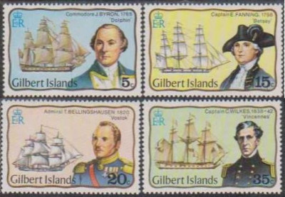 GILBERT ISLANDS - 1977 - NAVIGATORI foto