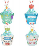 Rbit Cake Toppers, 24 buc Iepure Cupcake Wrappers + 24 buc Iepure Cupcake Topper