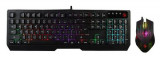 Kit Tastatura si Mouse Gaming A4Tech Bloody Q1300, LED RGB, USB (Negru)