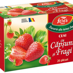 Ceai Aromfruct Capsuni si Fragi Fares 20dz