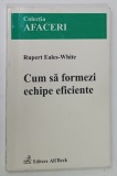 CUM SA FORMEZI ECHIPE EFICIENTE de RUPERT EALES - WHITE , 2004