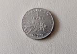 Franța - 1 franc (1977) monedă s364, Europa