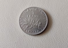 Franța - 1 franc (1977) monedă s364