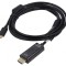 Adaptor HDMI 2.0 la USB C, 2m, Negru