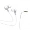 Handsfree 3.5mm HOCO M86, Alb