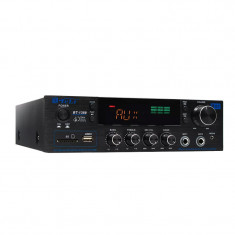 Amplificator profesional stereo Teli BT-1388, Bluetooth, 400 W x 2, canal 2.0, telecomanda foto