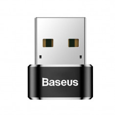 Adaptor Baseus USB-C - USB-A Negru foto