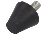 Picioruş vibro-absorbant ELESA GANTER &Oslash;38mm M10 Duritate Shore 55&plusmn;5 Sarcină 1117N