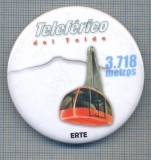 AX 612 INSIGNA - TELEFERICO DEL TEIDE-3718 METROS-ERTE-TENERIFE-INSULELE CANARE