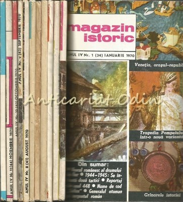 Magazin Istoric - Nr.: 1, 2, 3, 4, 5, 6, 8, 9, 10, 11, 12/1970