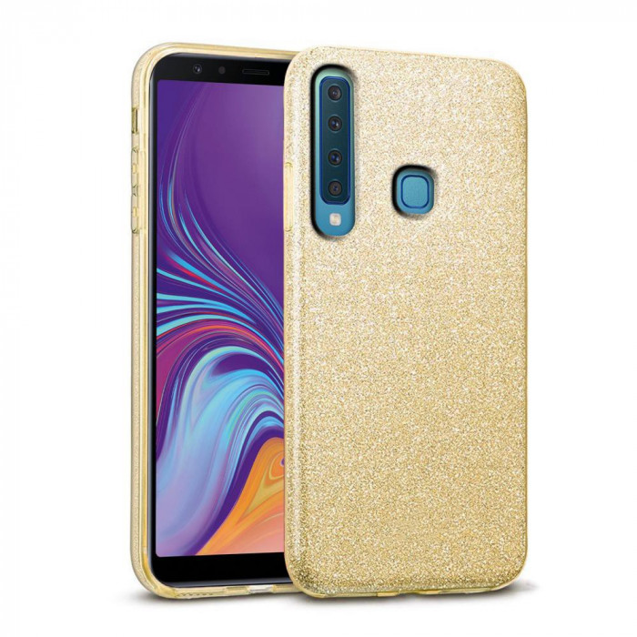 Husa Pentru SAMSUNG Galaxy A9 2018 - Luxury Shining TSS, Auriu