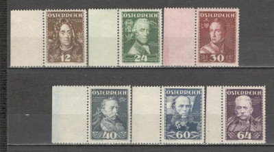 Austria.1935 Bunastare-Lideri militari MA.533 foto