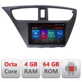 Navigatie Android Honda Civic 2012-2016, 4GB RAM, 64GB, 4G, GPS, resigilata