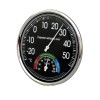 Termometru Higrometru Rotund TH-101B, -20&deg;C +50&deg;C, Umiditate 20-100%, Interior/Exterior, Statii Meteo, Plastic