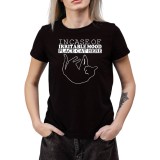 Tricou Dama Pisici cu desen comic si replica haioasa, marimea M