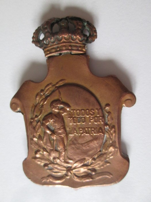 Spania medalia:Omagiul municipalitatilor 1925 catre regele Alfonso XIII