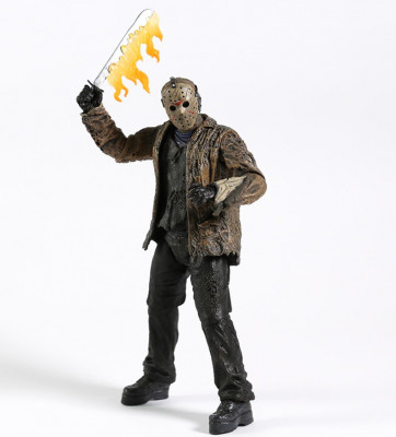 Figurina Freddy Vs Jason Voorhees Friday the 13th 18 cm foto