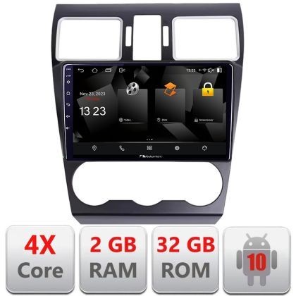 Navigatie Subaru Forester XV Nakamichi Android Ecran 720P Quad Core 2+32 carplay android auto NAM5230 CarStore Technology