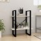 vidaXL Bibliotecă cu 2 rafturi, alb ,60x30x70 cm, lemn masiv de pin