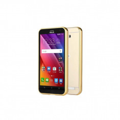 Husa Bumper Iberry Mirror Auriu Pentru Asus Zenfone 2 5,5 Inch ZE550ML