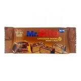 Napolitane glazurate cu crema de ciocolata Mr Bite 24x38g MGR31129