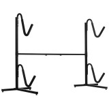 SPORTNOW Suport pentru 2 caiace, plăci de surf, stand-up paddleboards, cadru metalic, ajustabil &icirc;n lățime 144-180 cm | Aosom Romania