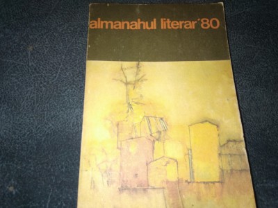 ALMANAHUL LITERAR 1980 foto