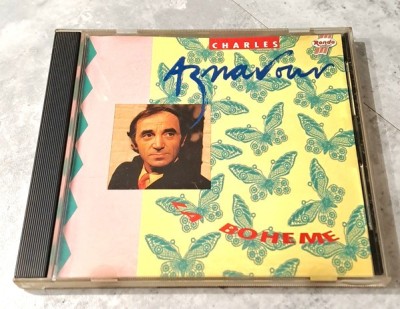 CD # Charles Aznavour &amp;lrm;&amp;ndash; La Boh&amp;egrave;me (NM) foto