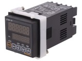 Contor electronic LED dual timp/impulsuri SPDT