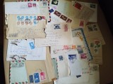 Bnk fil Lot 45 plicuri circulate ww spre Romania