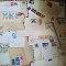 bnk fil Lot 45 plicuri circulate ww spre Romania