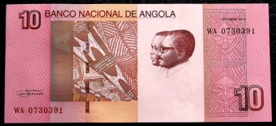 Angola 10 Kwanzas 2012 UNC necirculata ** foto