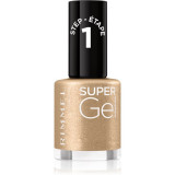 Cumpara ieftin Rimmel Super Gel gel de unghii fara utilizarea UV sau lampa LED culoare 095 Going For Gold 12 ml