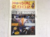 mondial 2002 publicatie ziar revista regele fotbal timisoara ilustrata fan sport C.M. campionatul mondial coreea si japonia 40 pagini