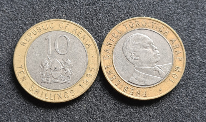 Kenya 10 shillings 1995
