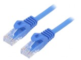 Patch Cord Ethernet UTP Cat6 Albastru 3m, Gembird