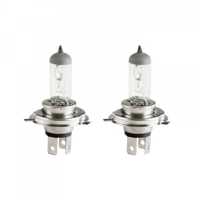 Pachet 2 Becuri Far H4 12V 60 55W P43T Basic Sct foto