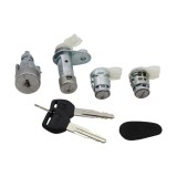 Set yale inchidere Honda Civic Hatchback (Ec/Ed/Ee), 09.1987-11.1991 model cu 3 Usi, cu chei, cu 2 butuci blocare usa, cu blocare portbagaj si apasat