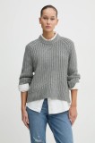 Abercrombie &amp; Fitch pulover de l&acirc;nă femei, culoarea gri, călduros, KI150-4372